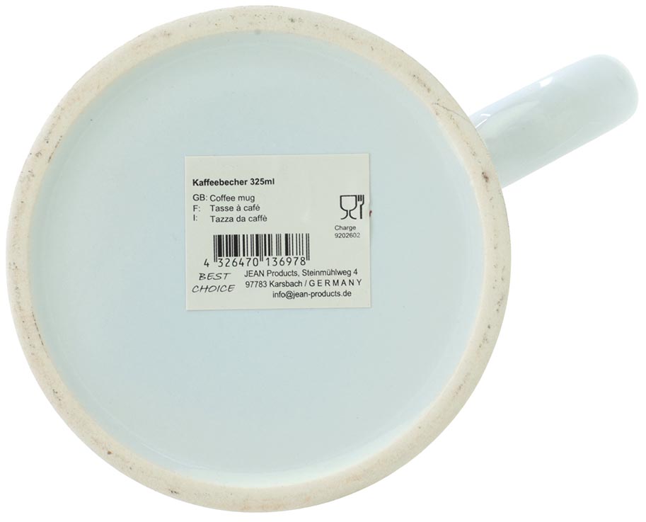 Coffee mug XMAS 9.5x8cm 325ml, made of the finest ceramic,