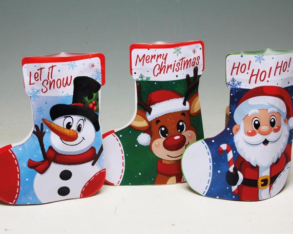 Gift bags, set of 2, zip closure, 23x18cm, assorted designs,