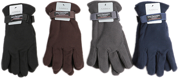 Winter Handschuhe Fleece Unisex 4fach sortiert