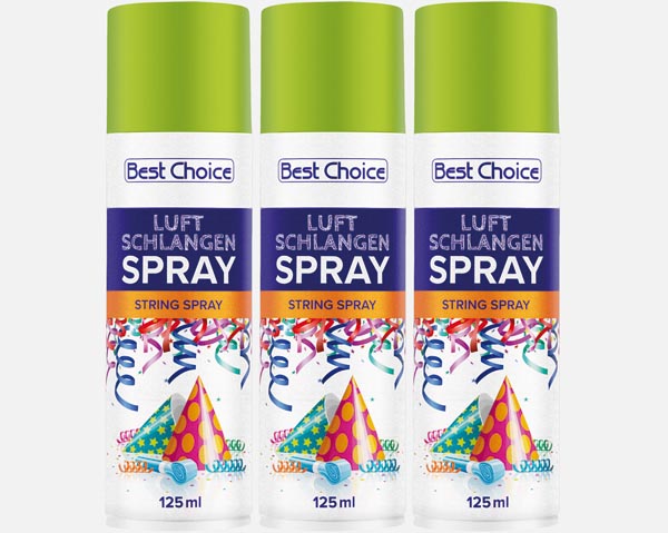 Paper streamer spray 80ml bright colours