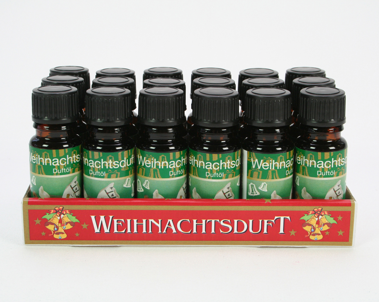 Duftöl 10ml Weihnachtsduft in Glasfl. i 18er Tray