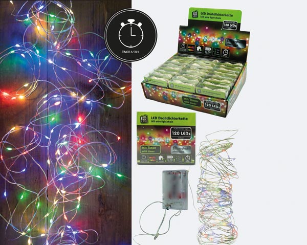 in PVC box, in display, LED/LED: