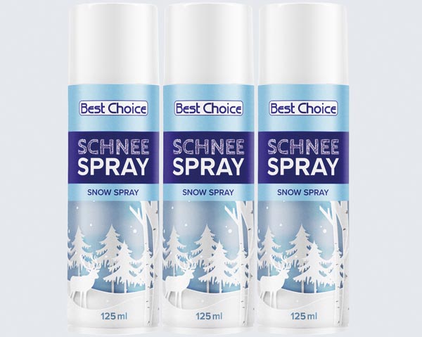 Deco Snow Spray 80ml white