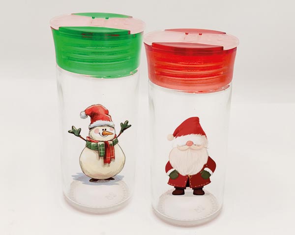 Glas Weihnachtssteuer, 80ml 10,2x4,7cm