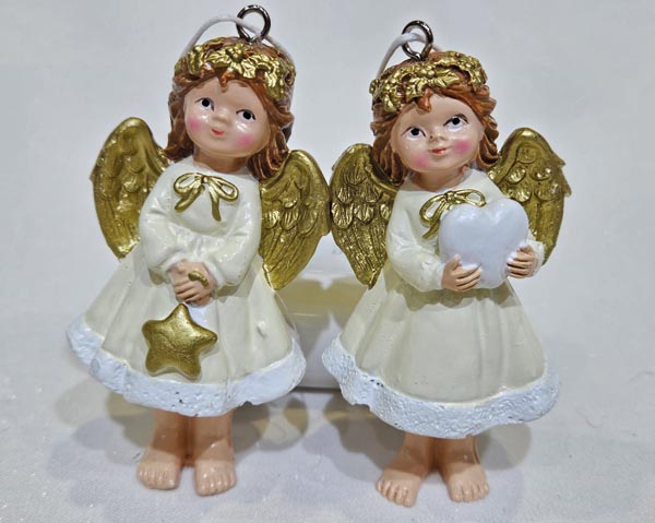 Classic angel 8.8 x 4.9 cm, handcrafted from the finest poly