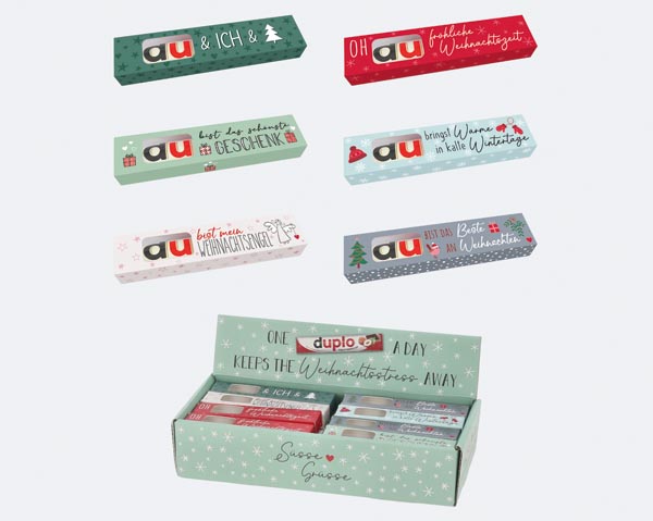 Gift box including Duplo, Christmas, 6/s paper, best before