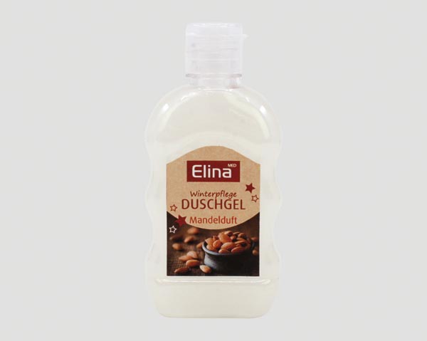 Elina Winterpflege Duschgel 90ml Mandelduft