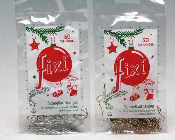 Hanging hooks 40mm / Classic! 50 pieces in a bag, Fixi