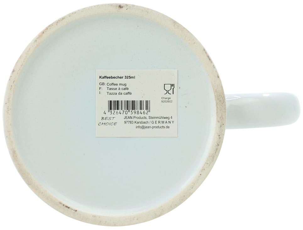 Mug avec bonhomme de neige ou gnome, 9,5 x 8 cm, 325 ml, fai