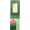 Taper Candles Set of 24,5x2,4cm creme,