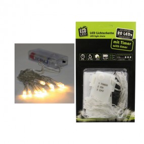 LED Lightchain 20 LED warmwhite outdoor (IP 44)