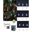 LED-Lichterkette -Weihnacht-, 3f/s., ca. 135cm,