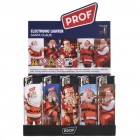 Lighter SANTA funny in display electronic