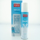 Spray déco neige 150ml avec 8 pochoirs fenêtre