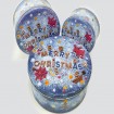 Pastry tins set of 3, Merry Christmas, made of metal,