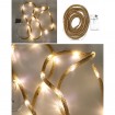 LED fairy lights rope, 20 LEDs, approx. 200cmL, warm white
