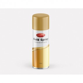 Deco gold spray 85 g / 111 ml 24 pieces in