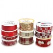 Christmas gift ribbon assorted sizes and colors