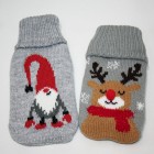 Hand warmer with click+knit cover, 2 cute designs, gnome and