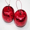 Decorative apples set of 2 Each piece 5cm, beautifully