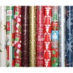 Wrapping paper with Christmas motifs 5mx70cm
