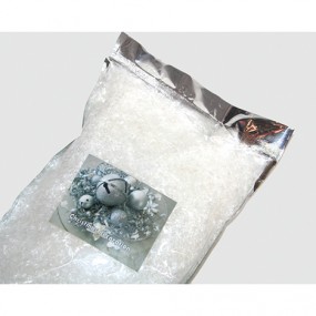 Crystal snow 80g in a bag for decoration