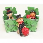 Lucky charm chimney sweep 6x3cm, assorted