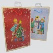 Gift bag 23x18cm with a sweet Christmas motif, matching the