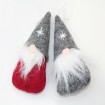 Hanger gnome with felt hat 9x5cm, 2 assorted and with a