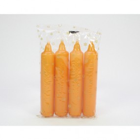 Advent candles 12er / 4er bag orange