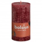 RUSTIK Cheroot Candle 130x68 old red