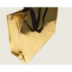 Shopper-Tasche 40x33x14,5cm aus PP, gold glänzend