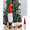 Bottle decoration gnome XL made of felt approx. 34x10cm,